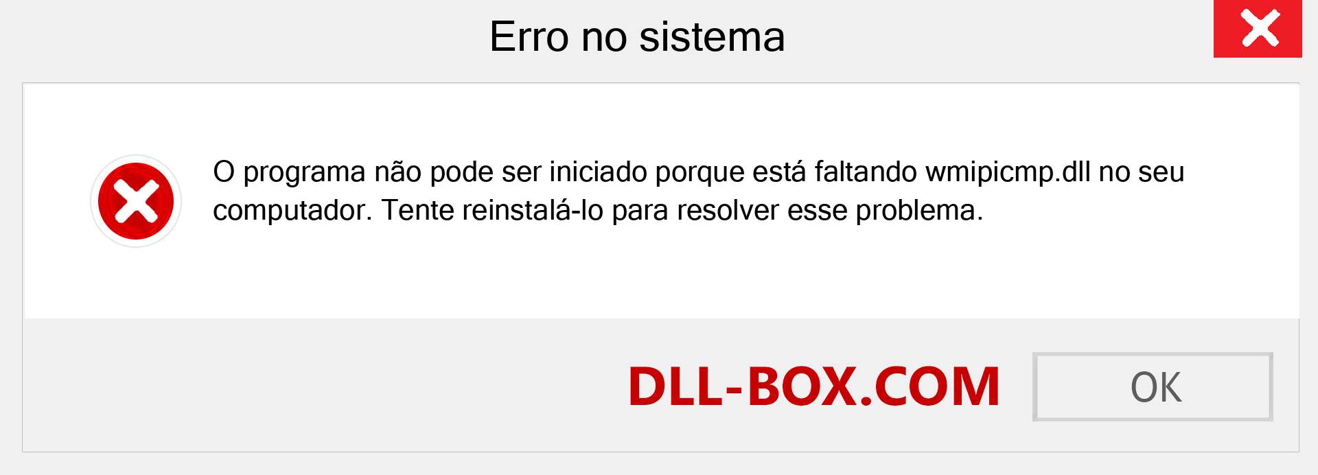 Arquivo wmipicmp.dll ausente ?. Download para Windows 7, 8, 10 - Correção de erro ausente wmipicmp dll no Windows, fotos, imagens